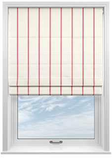 The British Stripe Co. Victoria, Liverpool No.1 - Roman Blind